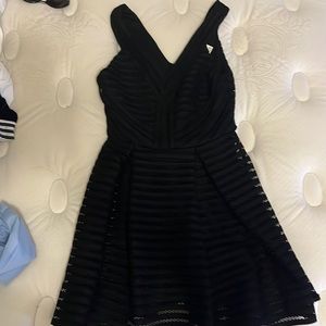Forever 21 2000s Zip up black dress
